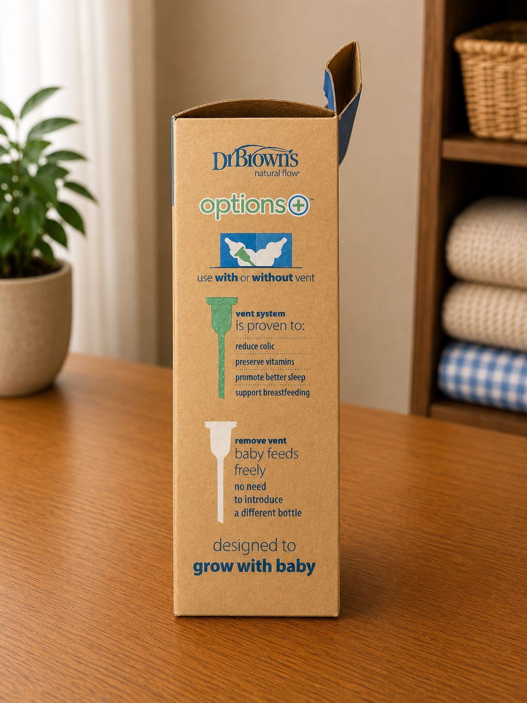 Dr. browns  New born glass feeding bottle-120 ml