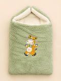 Cradle side zip full fur sleeping bag