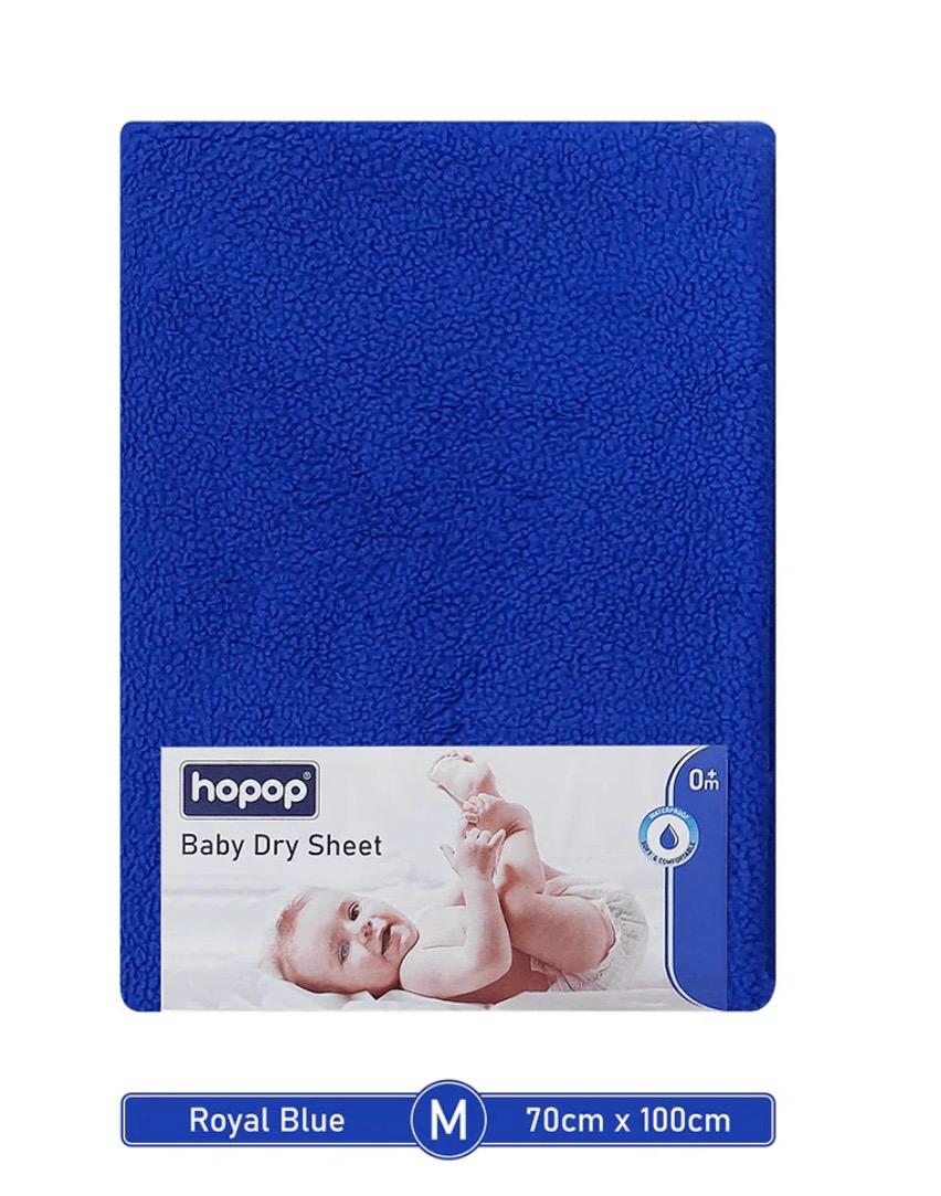 Hopop waterproof baby bed protector- quick Dry sheet- medium size