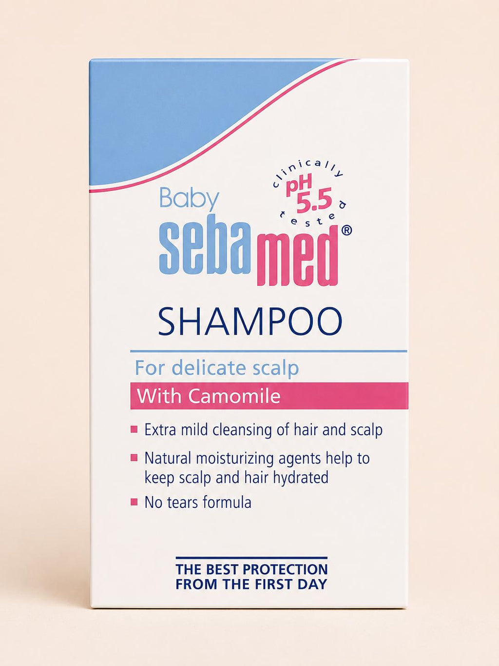 Sebamed baby shampoo for delicate scalp- no tears formula