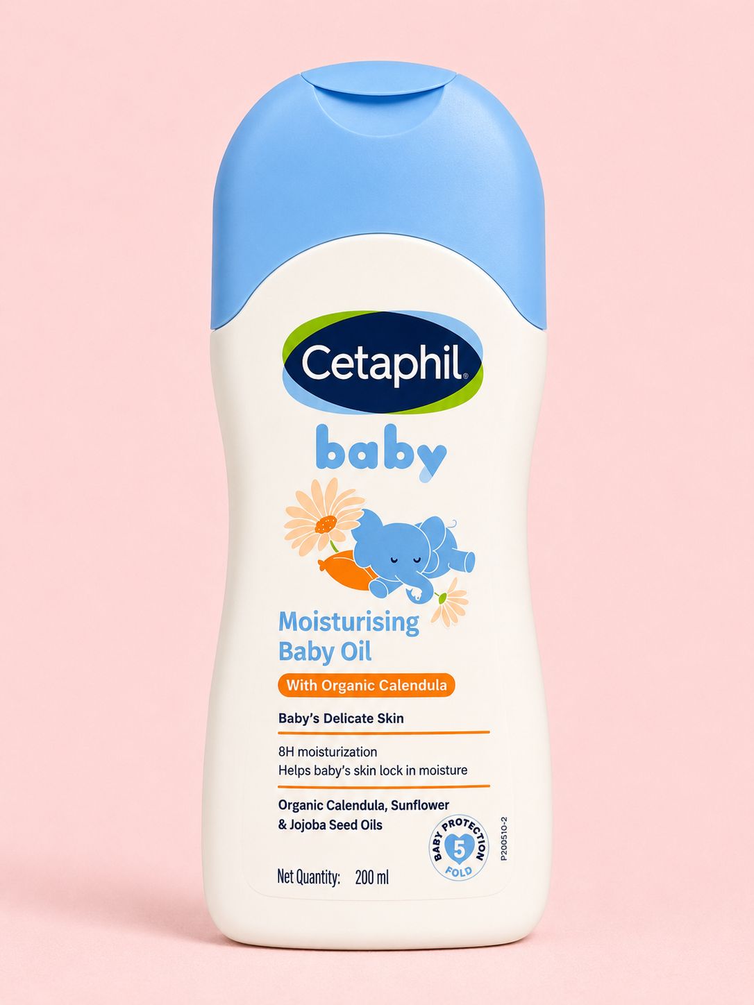 Cetaphil moisturising baby oil with organic calendula - 200ml