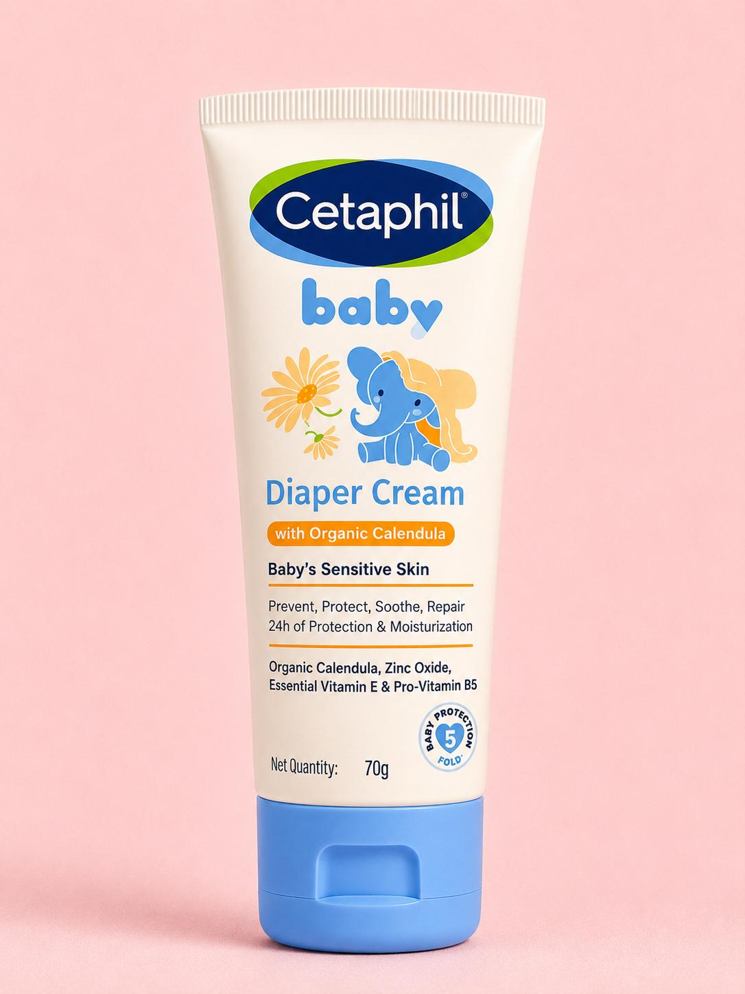 Cetaphil diaper cream with organic calendula 70g