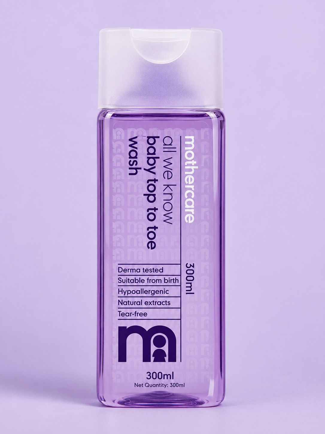 Mother care baby top to toe wash - 300ml