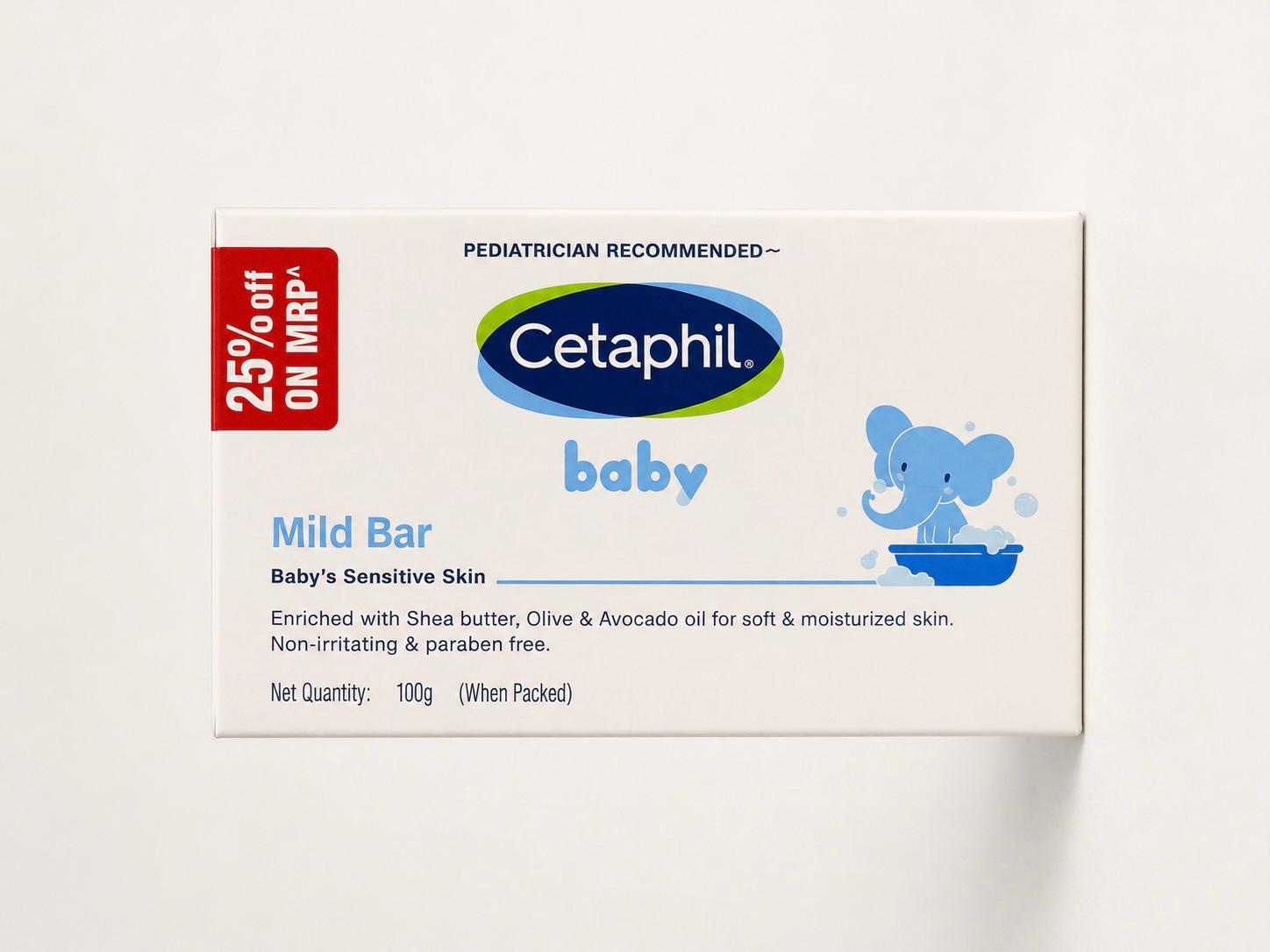 Cetaphil  baby Cleansing bar -100g