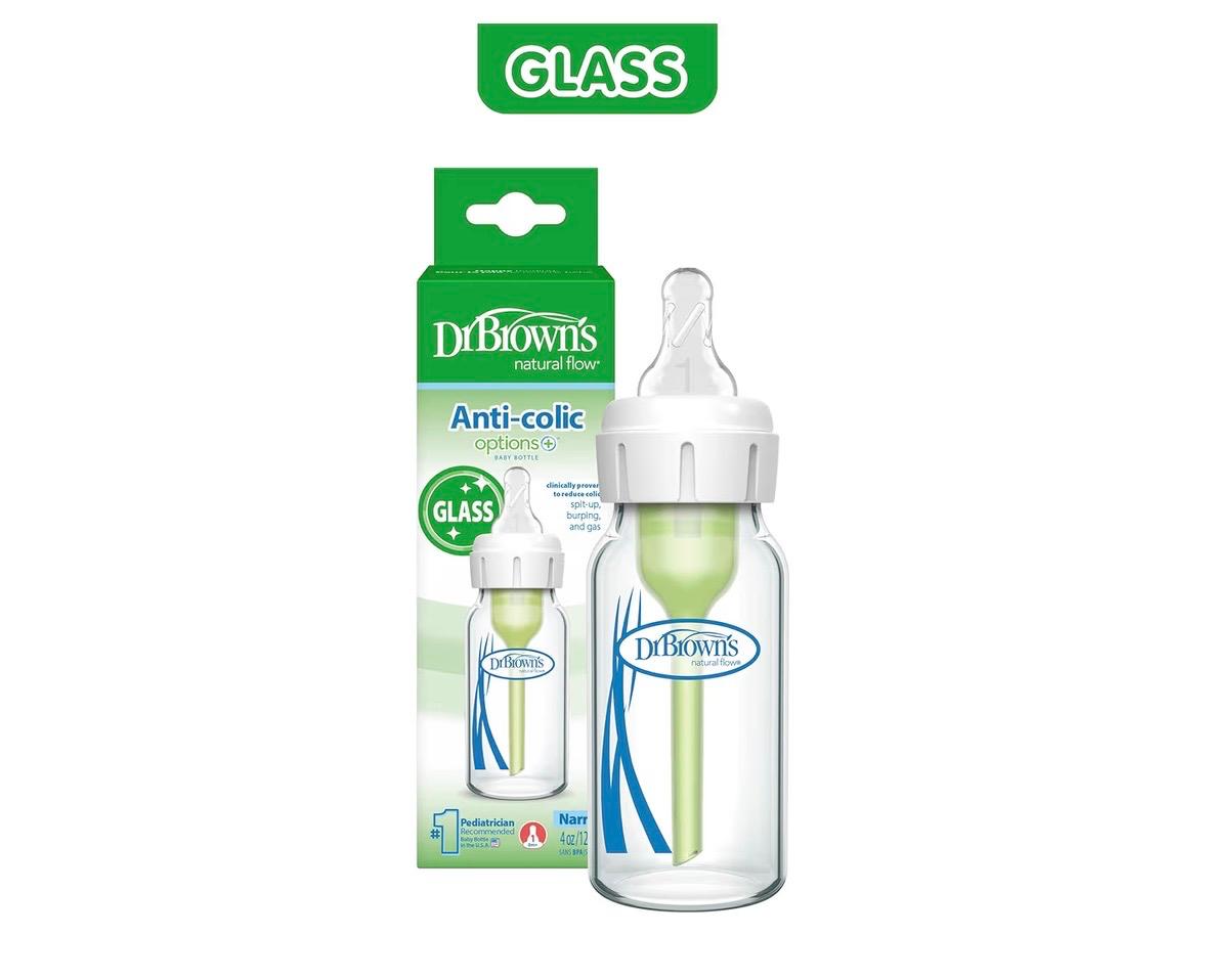 Dr. browns  New born glass feeding bottle-120 ml