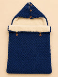 Yellow apple side zip fur sleeping bag