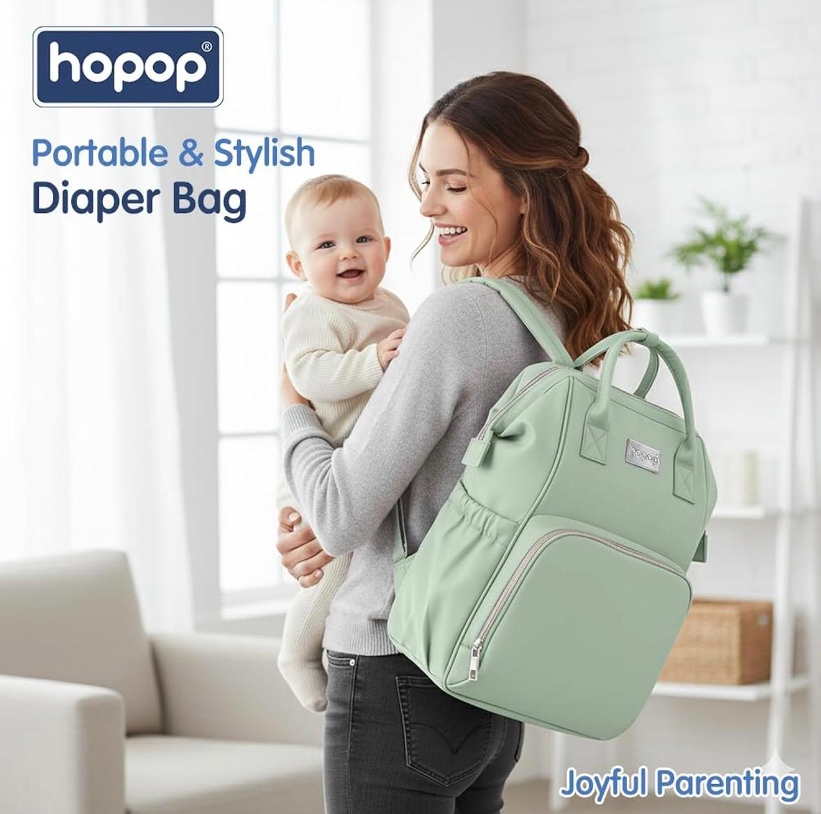 hopop diaper bag for mothers - for travel- multifunctional bag