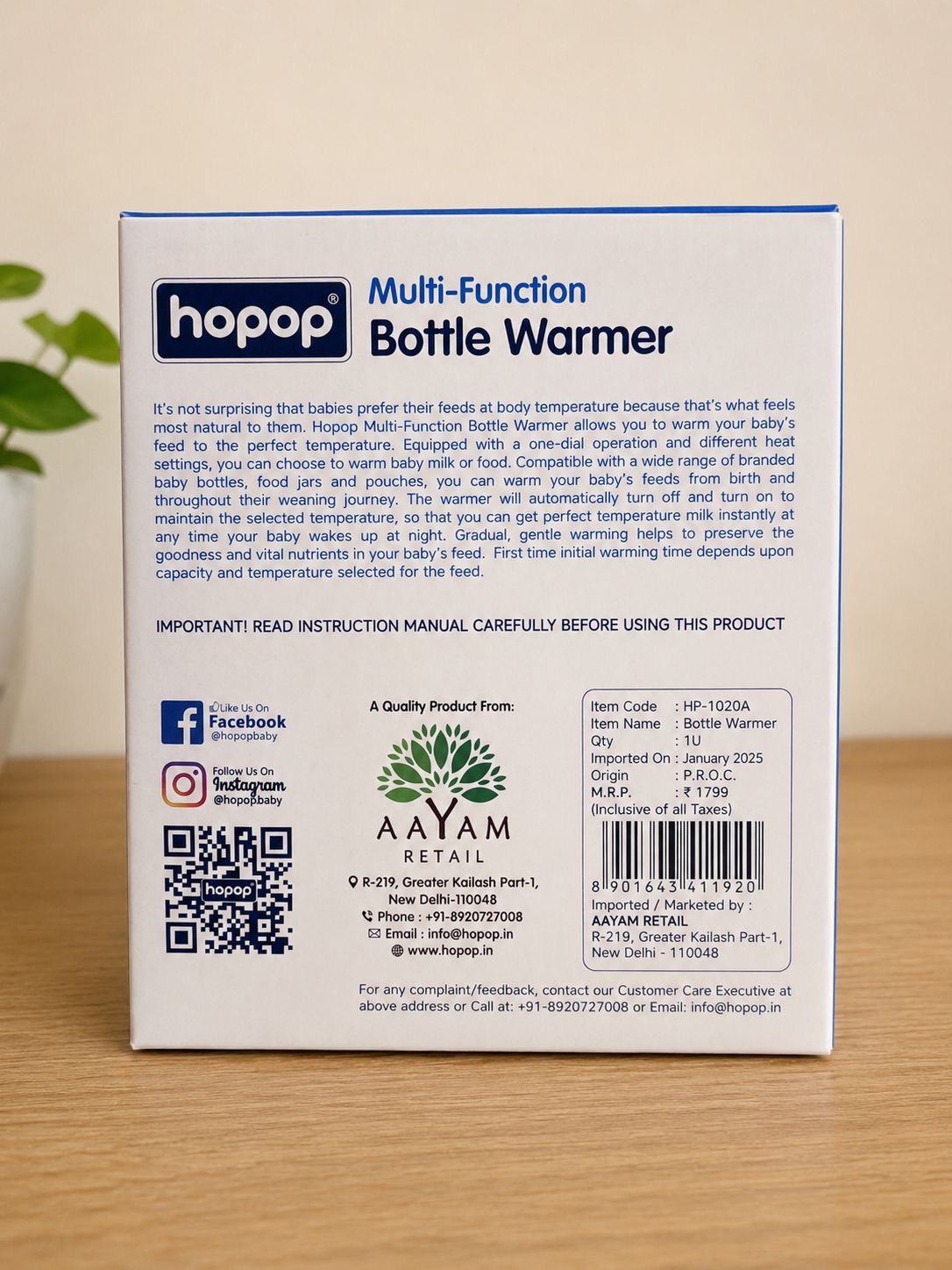 Hopop bottle warmer - Multi function