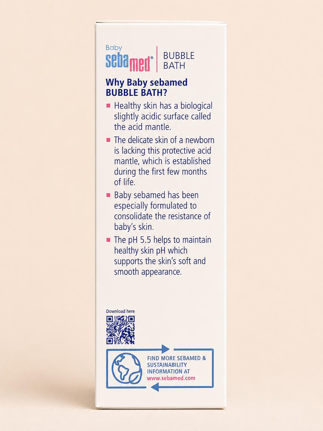 Sebamed baby bubble bath for delicate skin (200ml)