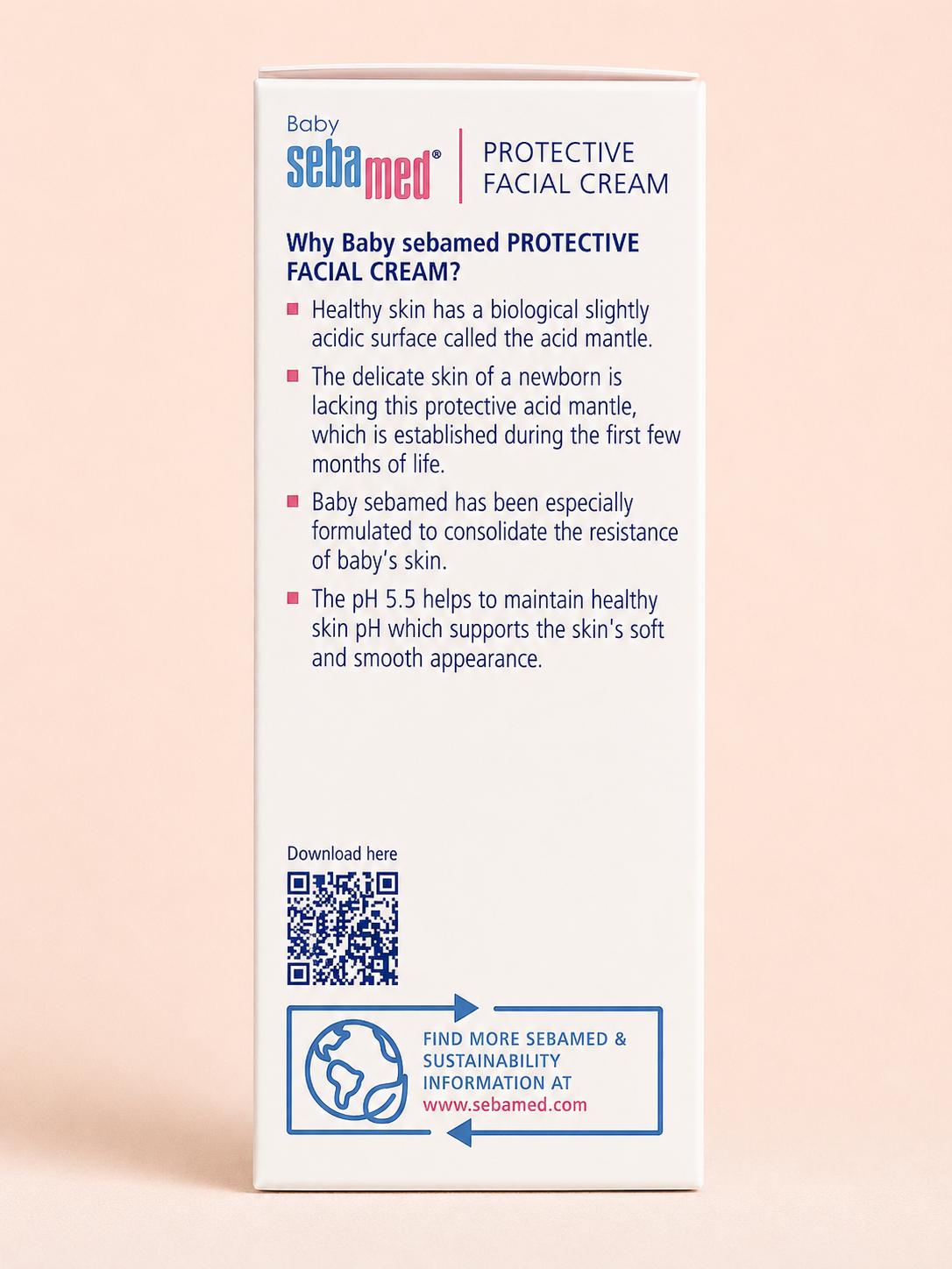 Sebamed protective facial cream for delicate facial skin