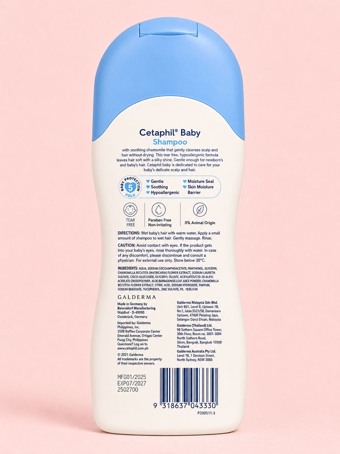 Cetaphil baby shampoo for delicate hair 200ml