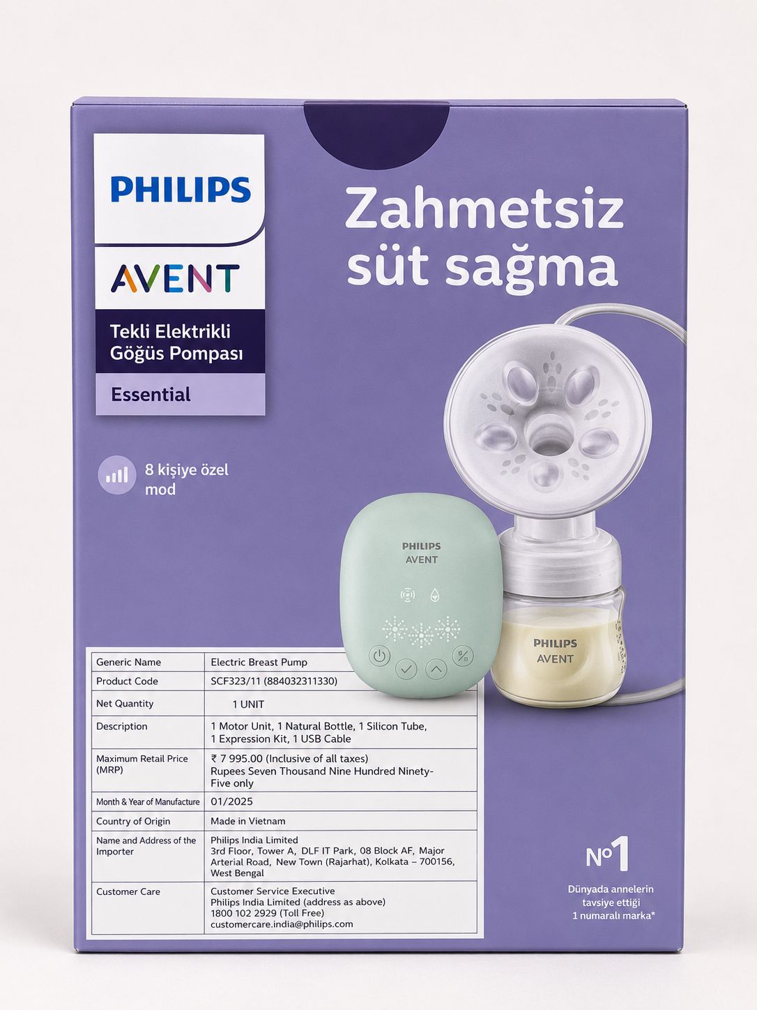 Philips avent single electric breast pump