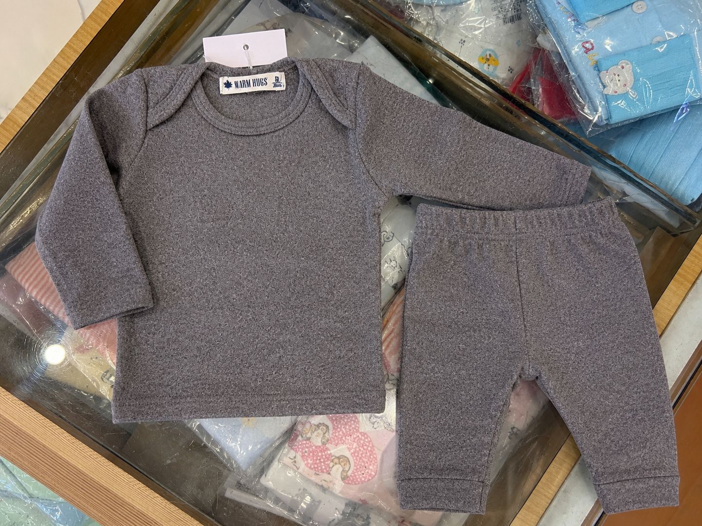 Warm hugs baby warm thermal (grey)
